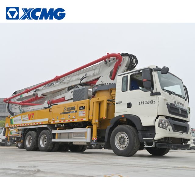 XCMG official 50m China new concrete pump truck HB50V with Sinotruk chassis price